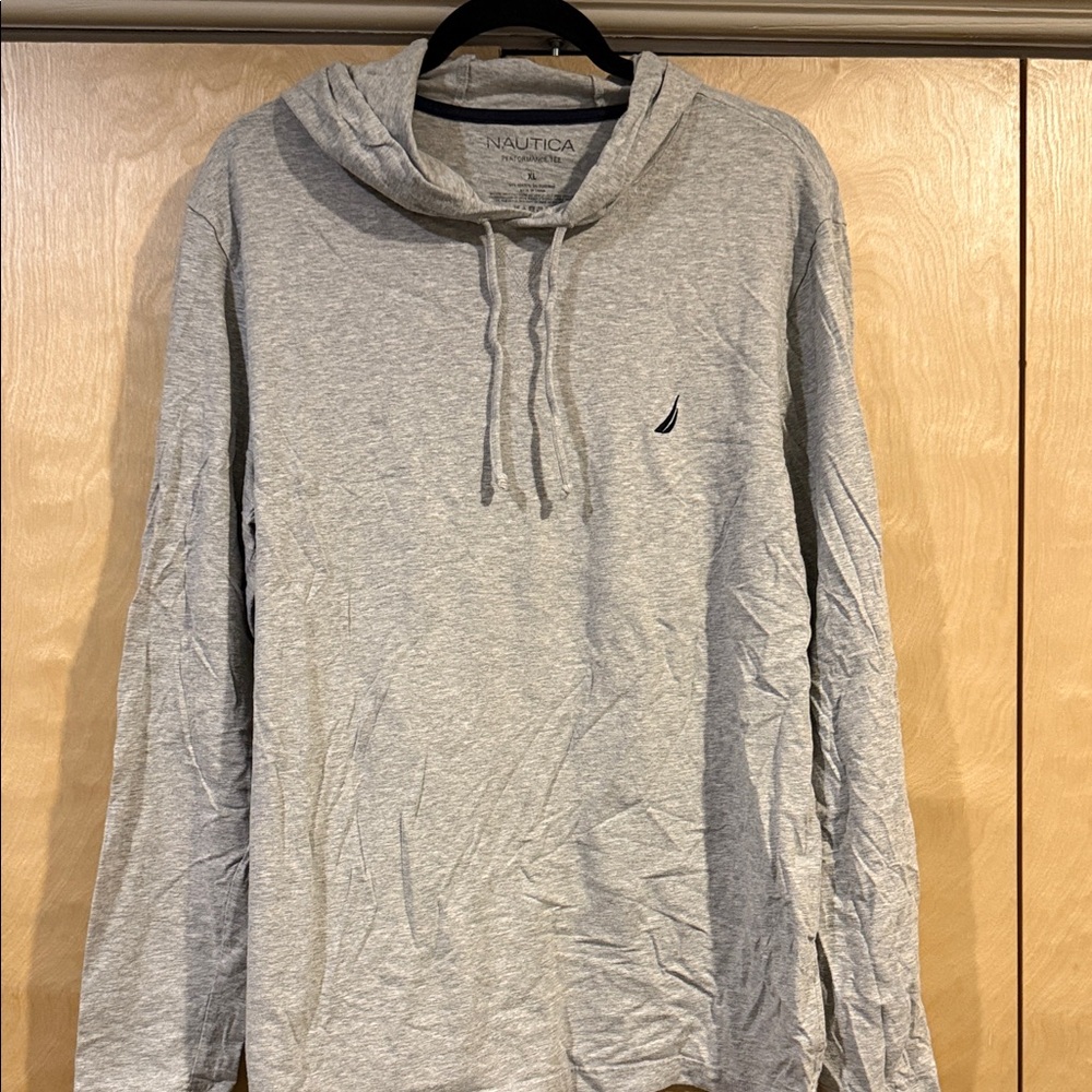 Nautica Light Gray Men's Hoodie